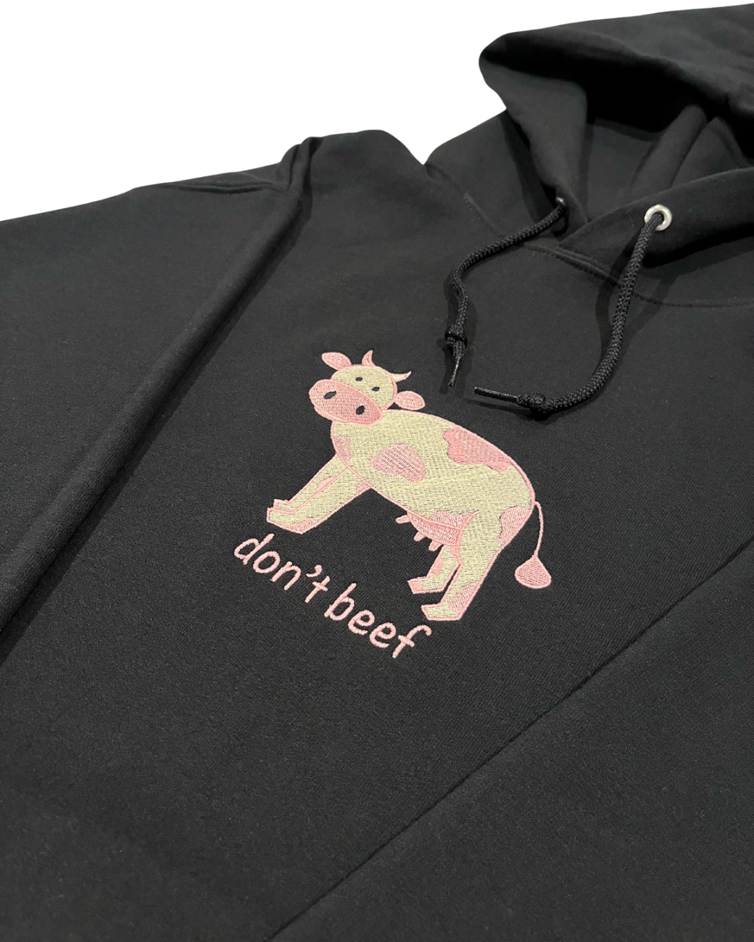 Cow "Don't Beef" Hoodie