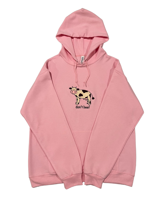 Cow "Don't Beef" Hoodie