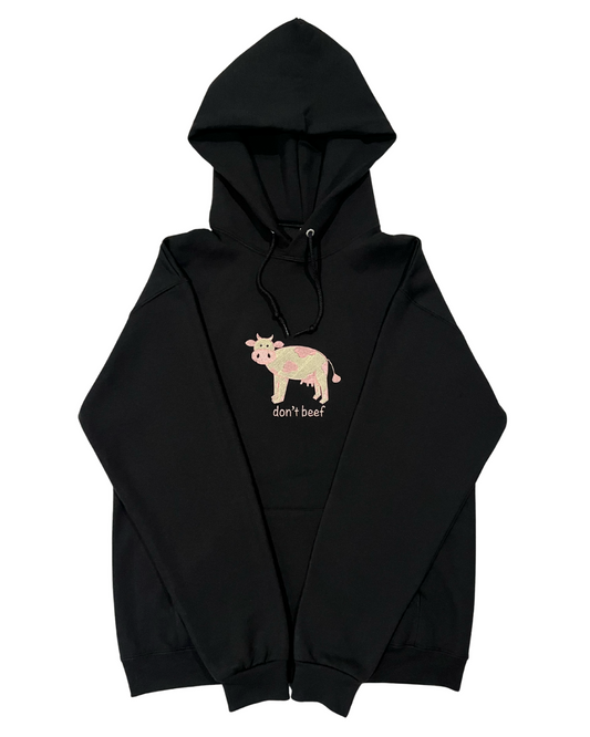 Cow "Don't Beef" Hoodie