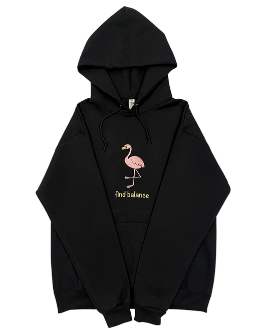 Flamingo "Find Balance" Hoodie