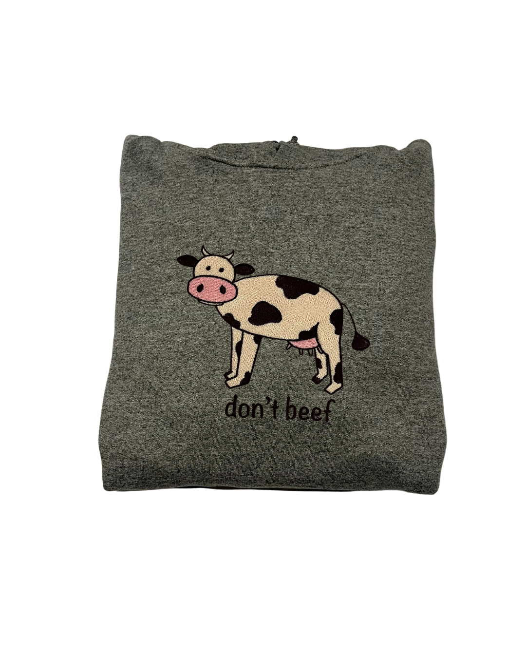 Cow "Don't Beef" Hoodie