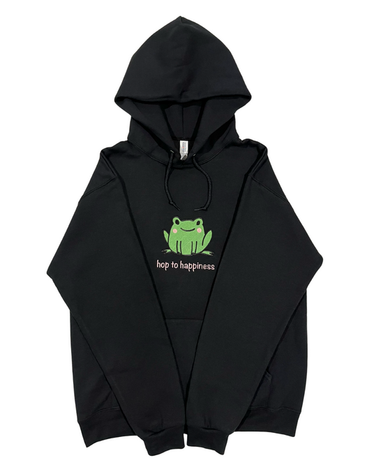 Frog "Hop to Happiness" Hoodie