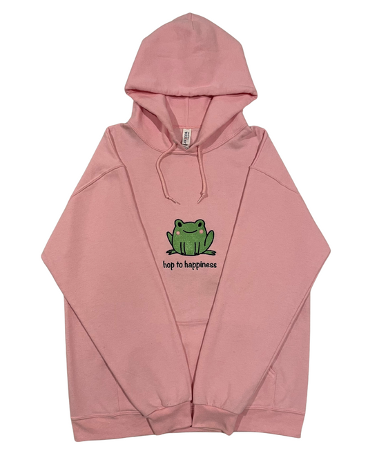 Frog "Hop to Happiness" Hoodie