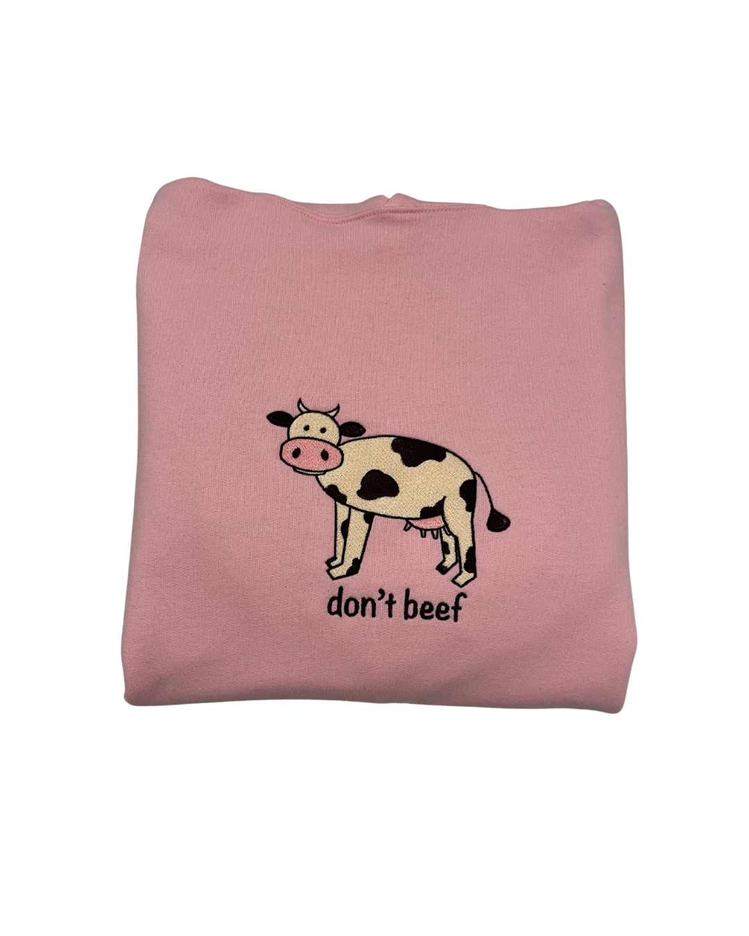 Cow "Don't Beef" Hoodie