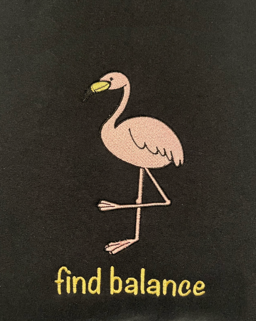 Flamingo "Find Balance" Hoodie