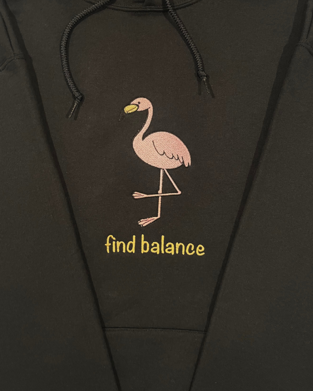 Flamingo "Find Balance" Hoodie