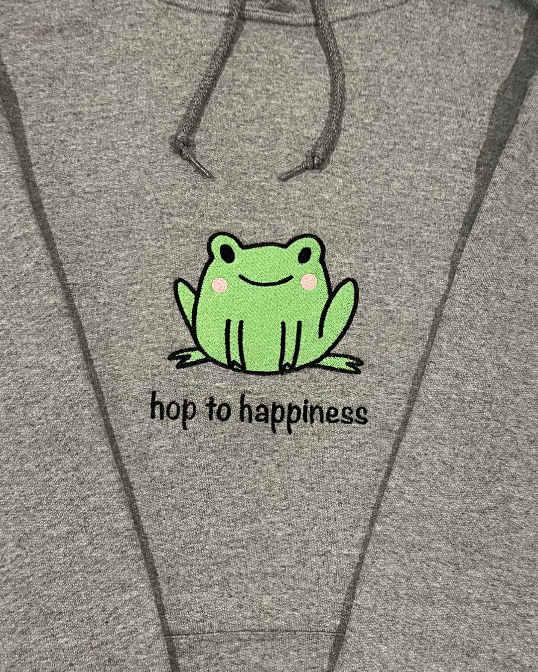 Frog "Hop to Happiness" Hoodie