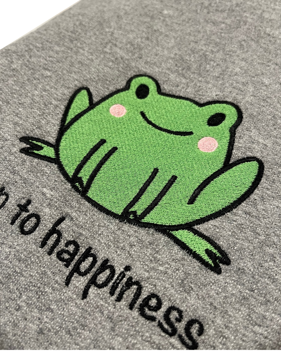 Frog "Hop to Happiness" Hoodie