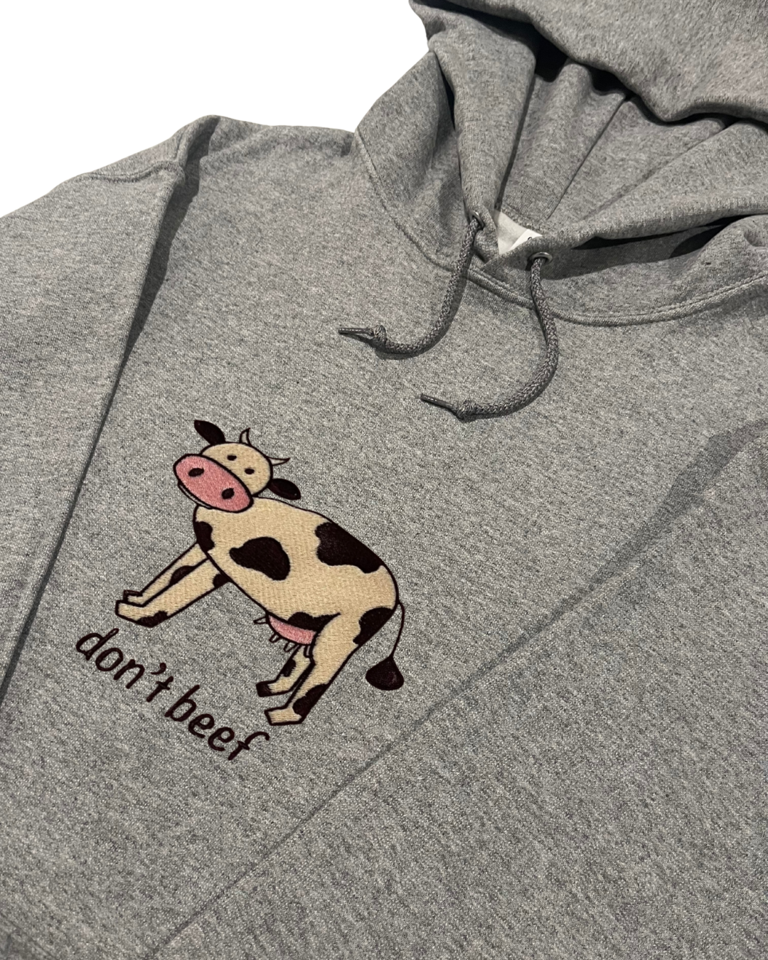 Cow "Don't Beef" Hoodie