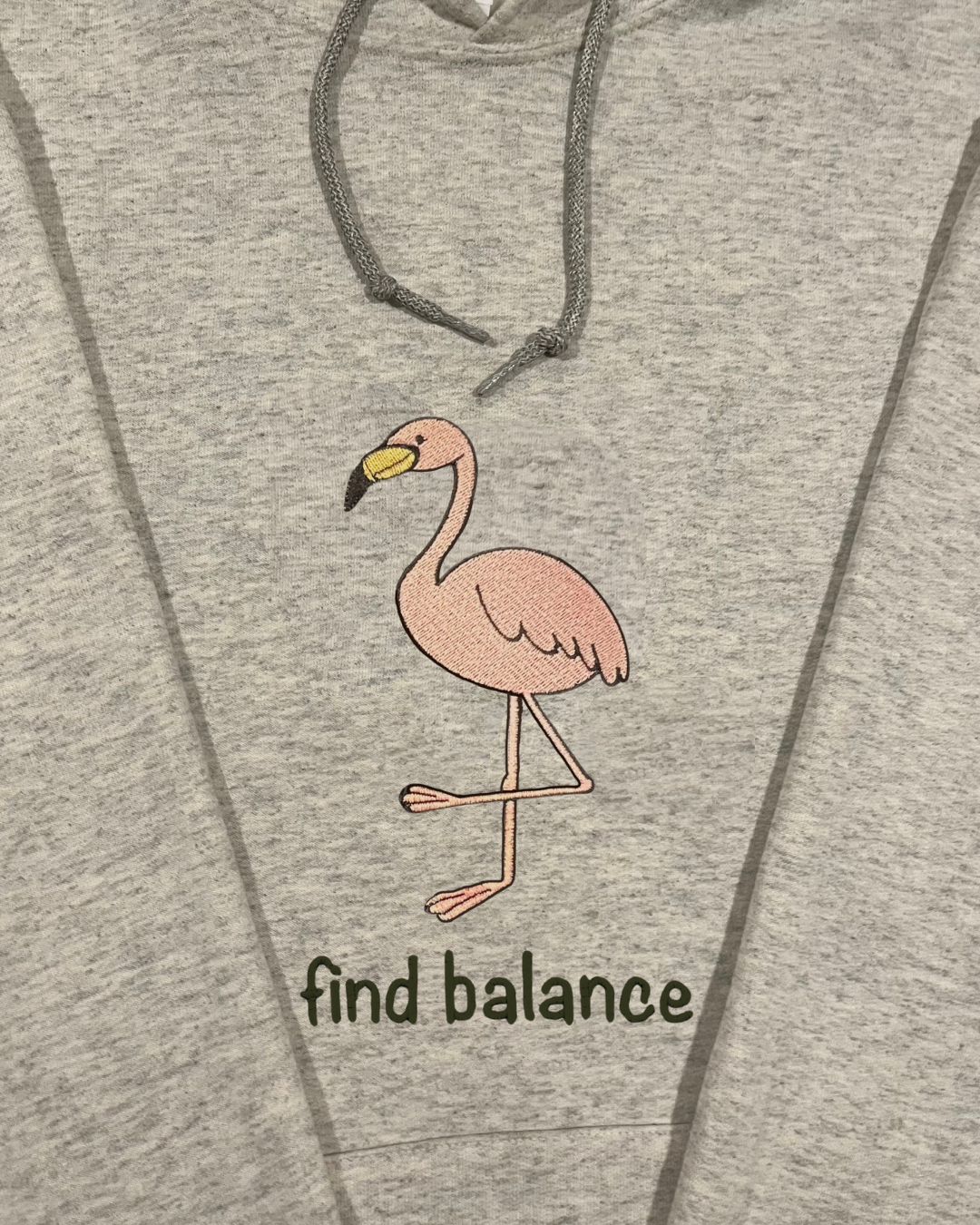 Flamingo "Find Balance" Hoodie