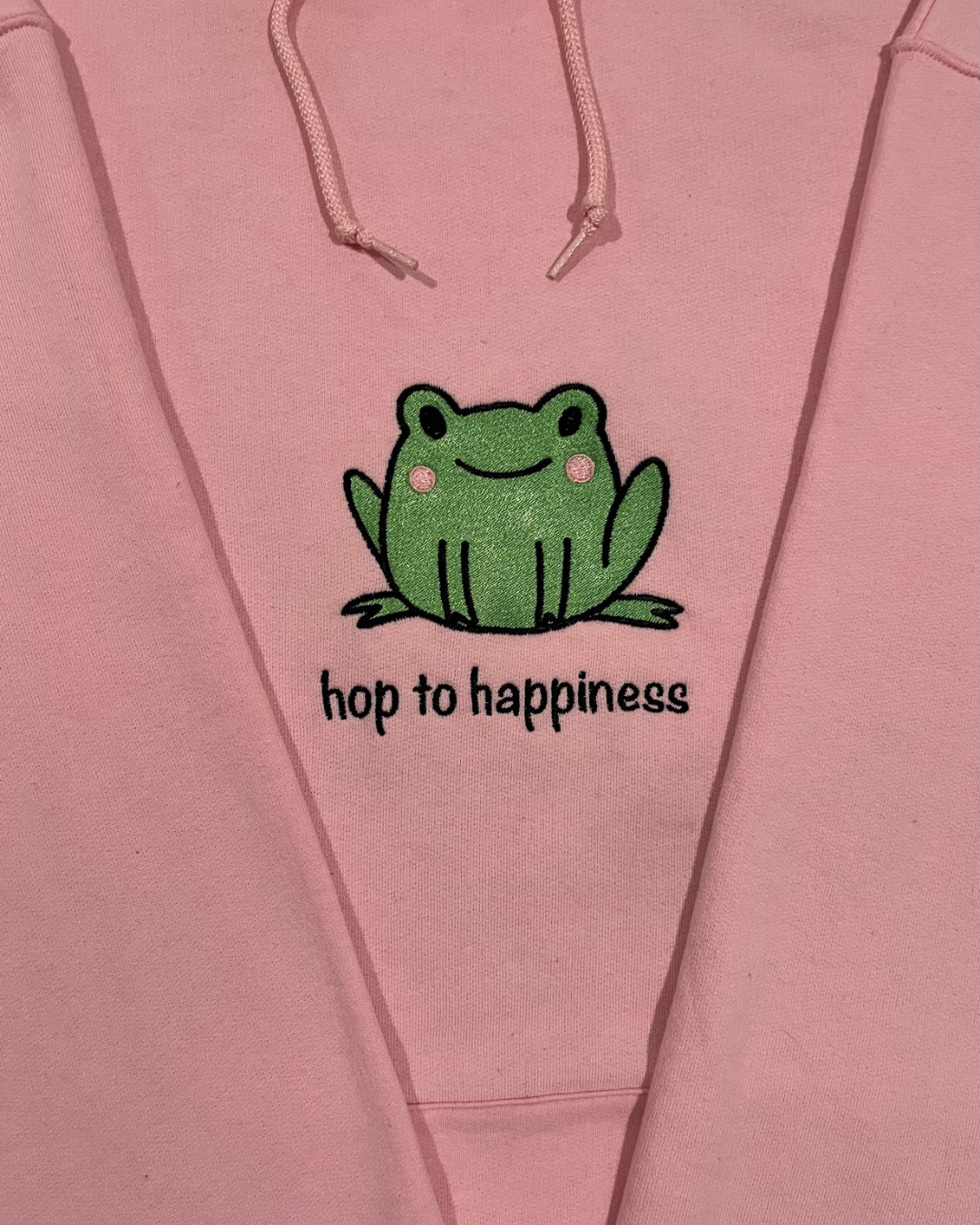 Frog "Hop to Happiness" Hoodie