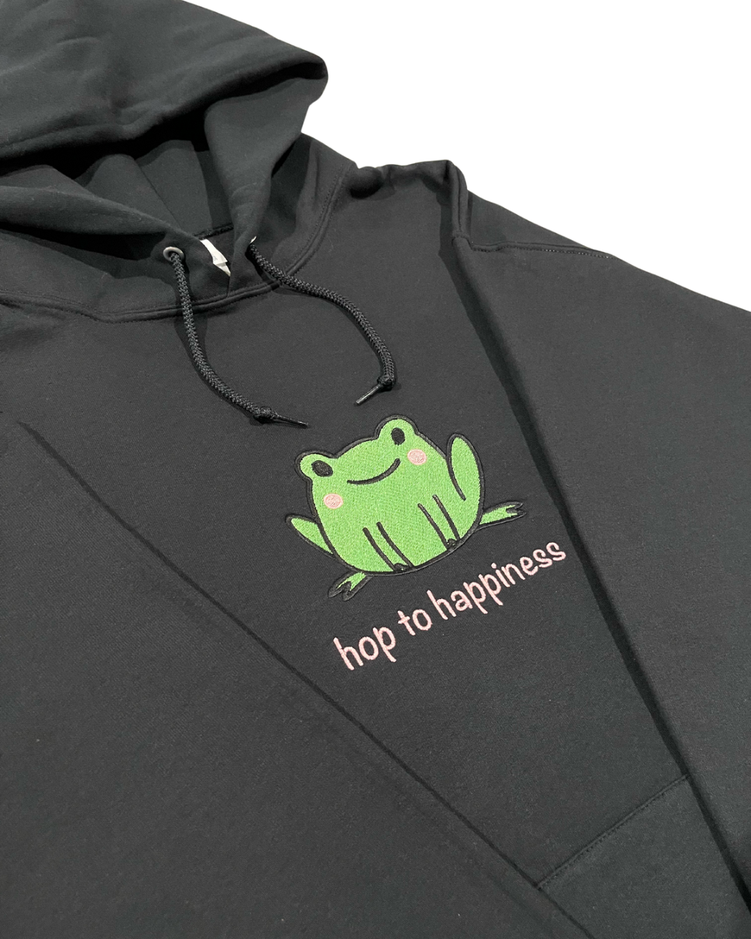 Frog "Hop to Happiness" Hoodie