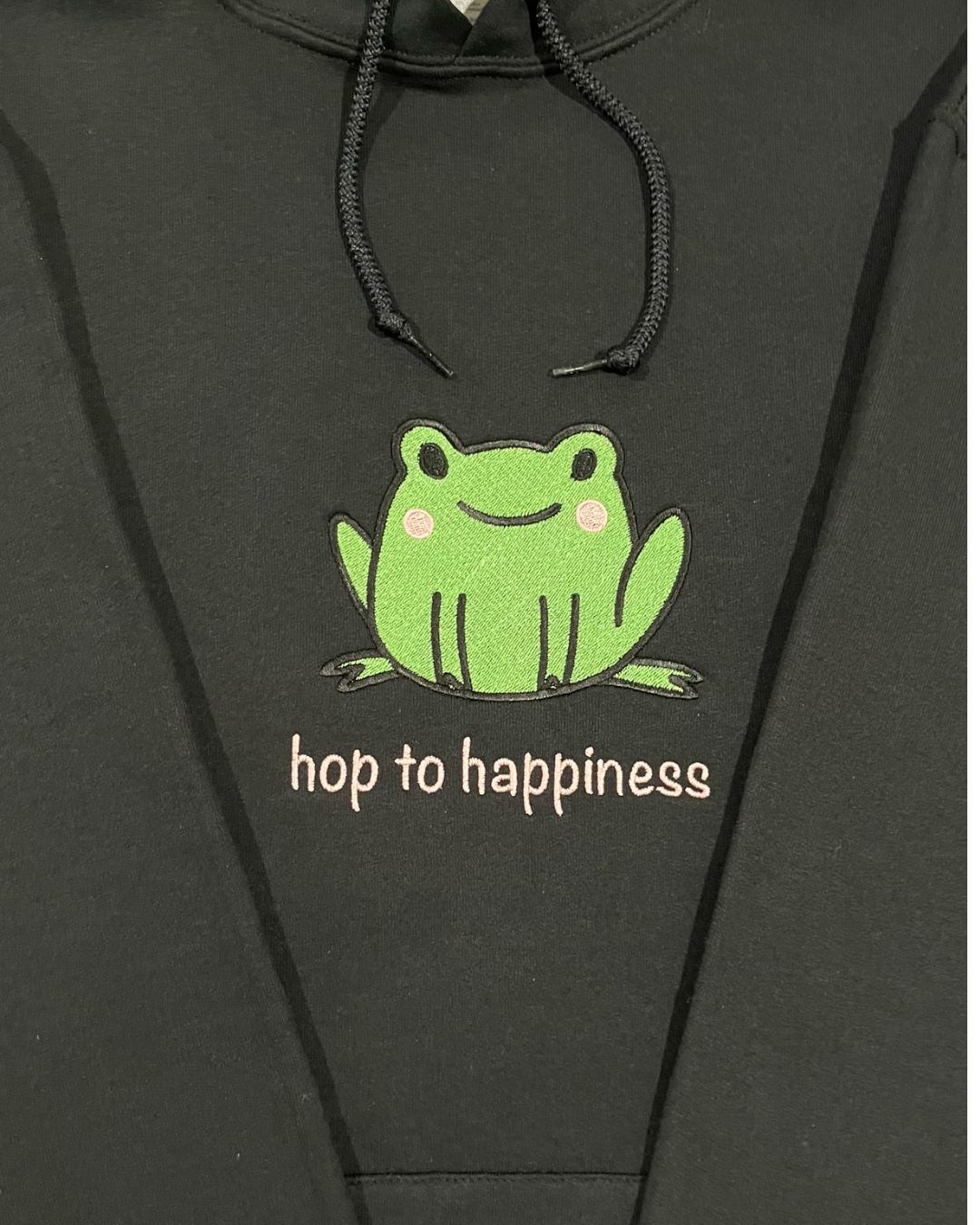 Frog "Hop to Happiness" Hoodie